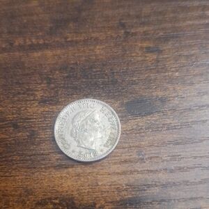 2012 Silver Coin 10 RAPPEN SWITZERLAND